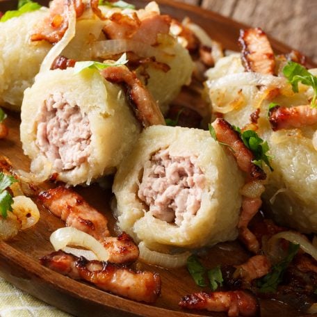 Plated finger food from the Baltics